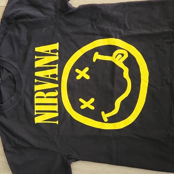 Mens M Nirvana Rock shirt - Picture 2 of 6